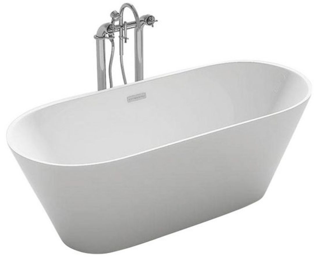 Home Deluxe freistehende Badewanne Toskana (170 x 80 x 58cm) für 449,78€ (statt 592€)