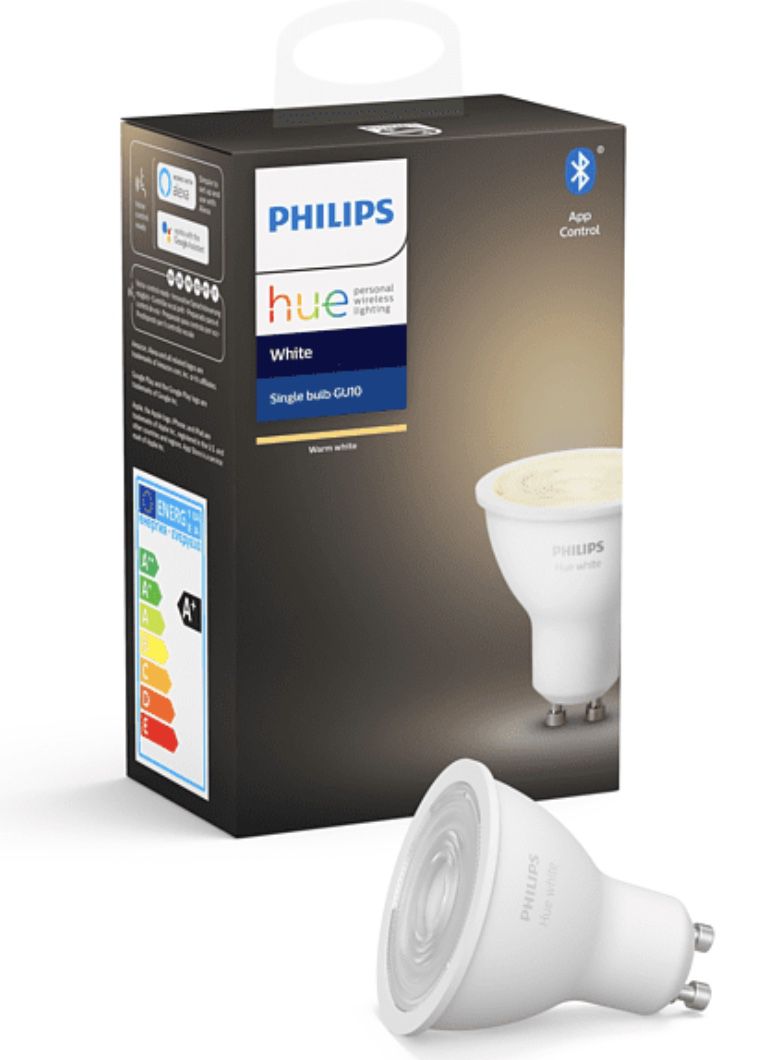 Philips Hue White GU10 Bluetooth 5,2W ab 9€ (statt 17€)
