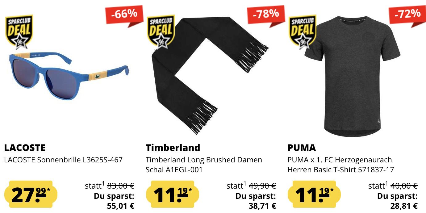 SportSpar Preissturz: z.B. 3 Paar Sneaker Socken für 1,11€