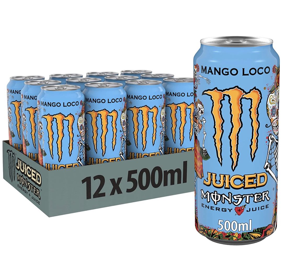 🥭 12x Monster Energy Mango Loco ab 11,69€ (statt 17€) – unter 1€ pro Dose
