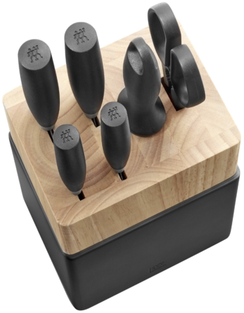 Zwilling Now S schwarz 8 tlg Messerblock für 79,95€ (statt 96€)