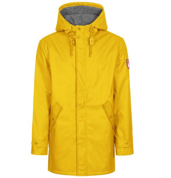 Derbe Trekholm Regenjacke in Gelb für 80,50€ (statt 115€)