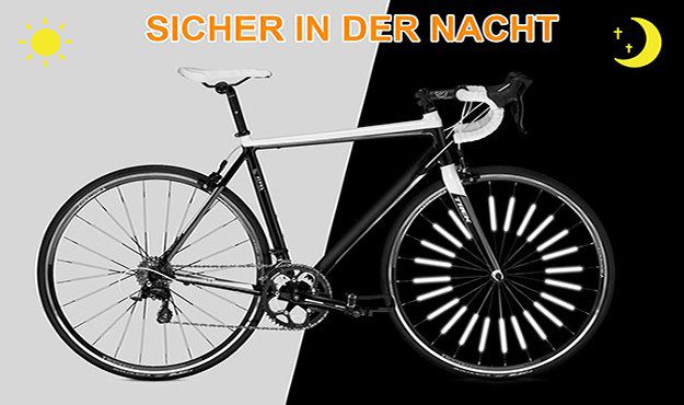36x LEBEXY Speichenreflektoren für Fahrräder für 3,99€   Prime