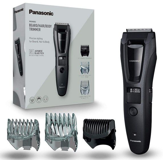 Panasonic ER GB62 Herren 3 in 1 Trimmer (Bart  Haarschneider) für 36,25€ (statt 50€)