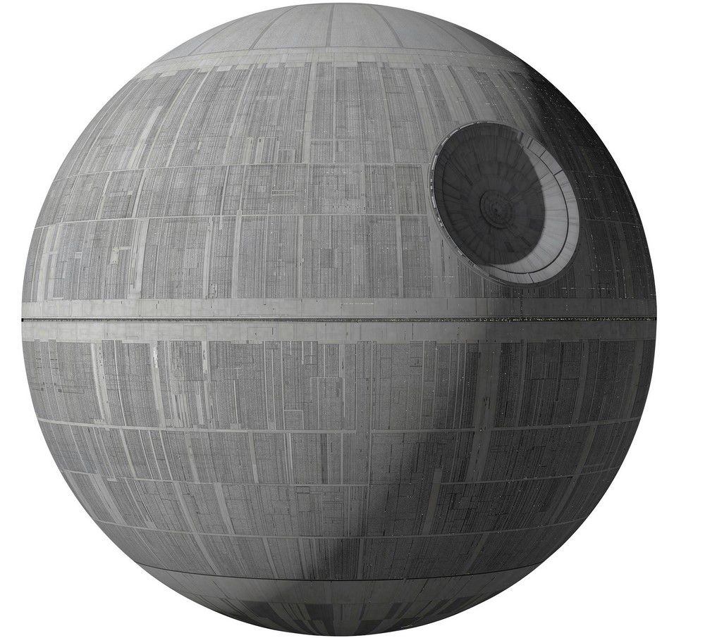Wandtattoo Star Wars Todes Stern (127 x 127cm) für 45,26€ (statt 63€)