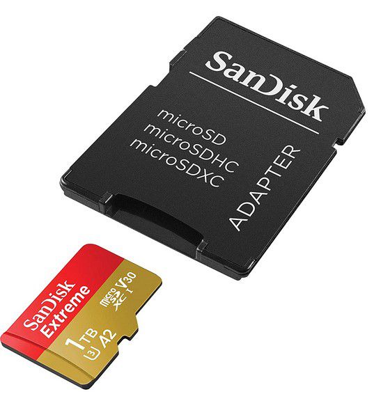 SanDisk Extreme microSDXC 1TB Karte für 169,99€ (statt 242€)
