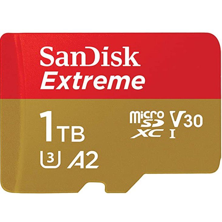 SanDisk Extreme microSDXC 1TB Karte für 64,15€ (statt 122€)