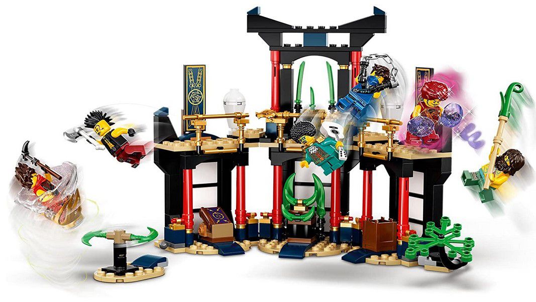 Lego 71735 NINJAGO Turnier der Elemente mit Tempel Bauset und Kampfarena für 19,79€ (statt 26€)