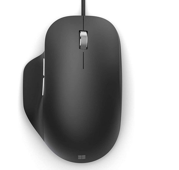 Microsoft ergonomische Maus in Schwarz für 18,93€ (statt 29€)