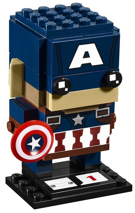 LEGO Brick Headz Captain America für 34,95 (statt 51€)