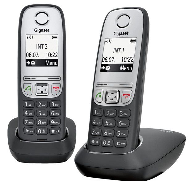 Gigaset A415 DUO 2 Schnurlose DECT Telefone mit Freisprech für 49€ (statt 63€)