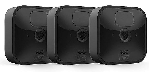 3er Set Blink Outdoor HD Sicherheitskamera mit Bewegungserfassung für 124,90€ (statt 170€)