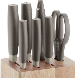 Zwilling Now S grau 8 tlg Messerblock für 108,36€ (statt 150€)