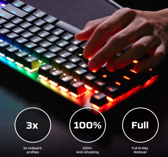 HYPERX Alloy Origins mechanische RGB Gaming Tastatur für 59€ (statt 86€)