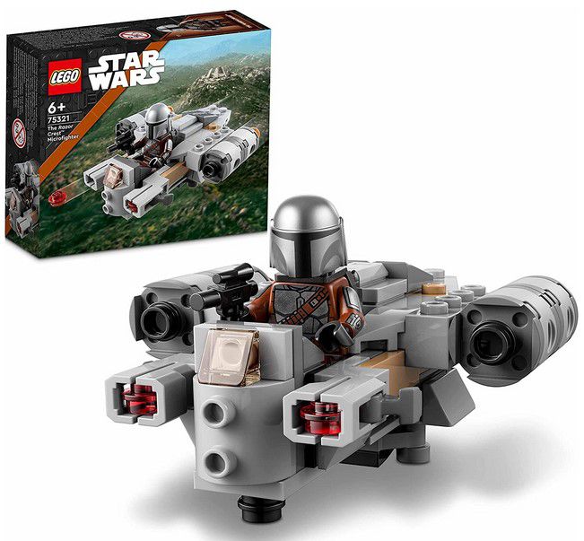 LEGO 75321 Star Wars Razor Crest Microfighter mit Mandalorian Kanonenboot für 8,74€ (statt 12€) -prime