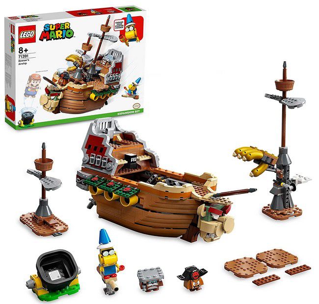 LEGO 71391 Super Mario Bowsers Luftschiff für 54,61€ (statt 70€)
