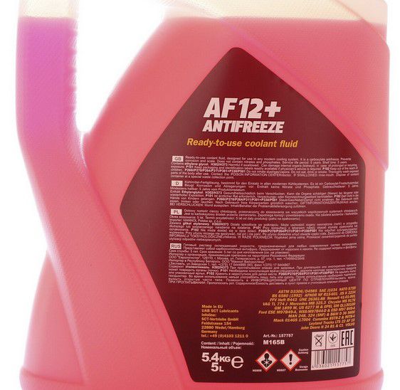 Mannol Antifreeze 5L Kühlerfrostschutz G12+ Kühlmittel Audi VW für 12,99€ (statt 16€)