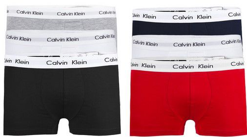 3er Pack Calvin Klein Herren Boxershorts für 24,50€ (statt 30€)