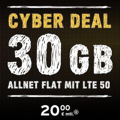 Telekom Allnet-Flat von congstar mit 30GB LTE50 für 18€ mtl. + keine AG &#8211; monatlich kündbar!
