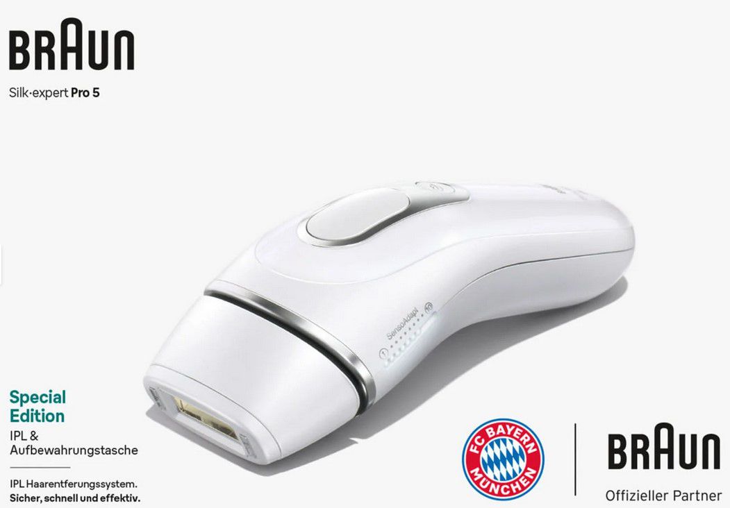 Braun Silk expert Pro 5 IPL Haarentfernung für 179,40€ (statt 259€)