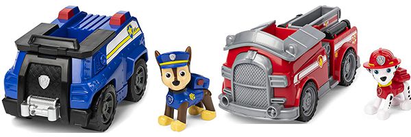 PAW Patrol   Diverse Figuren mit Fahrzeug für je 9,99€ (statt 15€)   Prime