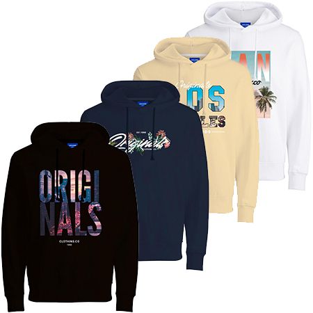 Jack & Jones Hoodie in verschiedenen Designs ab 17,49€ (statt 30€)