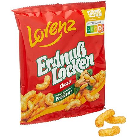 🥜 20er Pack Lorenz Snack World – Erdnußlocken Classic 30g ab 9,59€ (statt 16€)