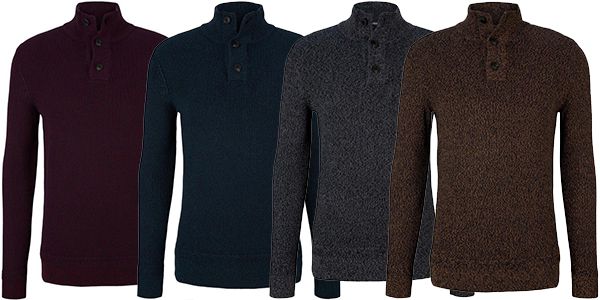 Tom Tailor Troyer   Herren Pullover in vier Farben für je 37,94€ (statt 51€)