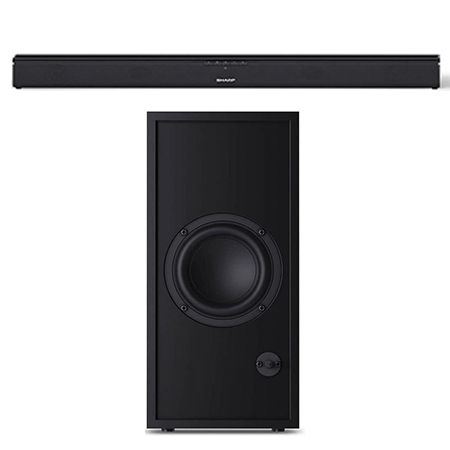 🔈 Sharp HT-SBW110 2.1 Slim-Soundbar mit externem Subwoofer für 65,99€ (statt 79€)