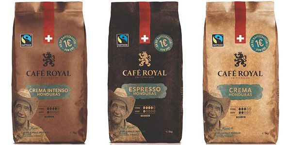 Café Royal Kaffeebohnen   Crema, Crema Intenso oder Espresso 1Kg für je 12,40€ (statt 23€)   Prime