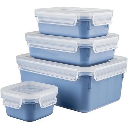 Emsa N10308 Clip & Close Color Edition Frischhaltedosenset 4-tlg. für 12,99€ (statt 18€)