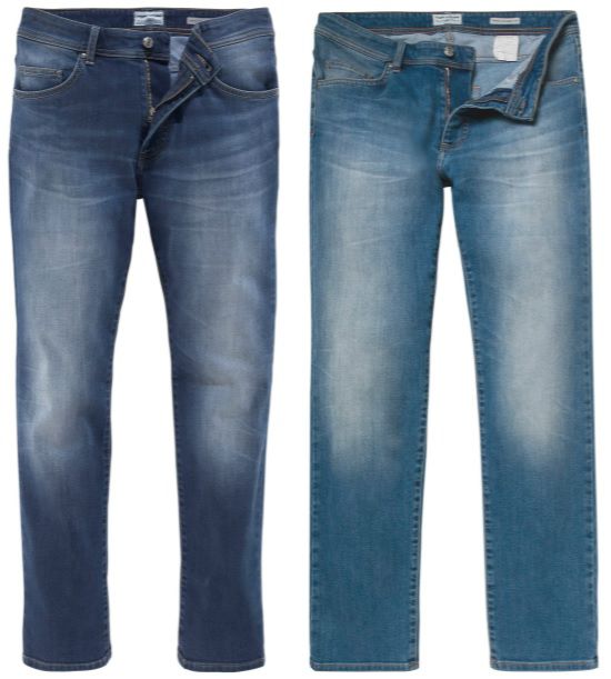 Tom Tailor Polo Team 5 Pocket Jeans DAVIS mit Stretch in z.B Dark Blue ab 31,99€ (statt 46€)