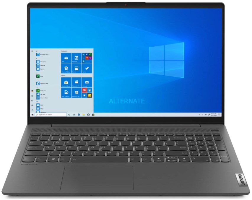 Lenovo IdeaPad 5 15ITL05 (82FG005TGE) mit i5 (4 Kerne Boost: 4,2 GHz), 8GB RAM, 15,6 Zoll + Nvidia Grafikkarte für 705,99€ (statt 800€)