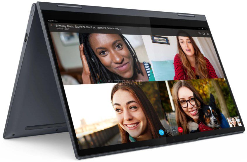 Lenovo Yoga 7 14ITL5 Notebook Intel i5, 8GB RAM, Full HD 14 Zoll Touch Display und 500GB M.2 SSD für 805,99€ (statt 936€)