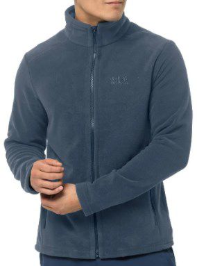 Jack Wolfskin Fleecejacke MIDNIGHT MOON MEN in Orion Blue ab 55,95€ (statt 88€)