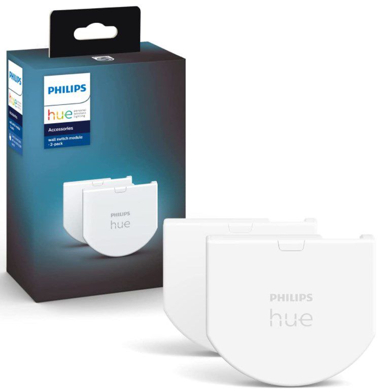 2x Philips Hue Wall Switch Unterputz Wandschalter mit ZigBee für 50,41€ (statt 62€)