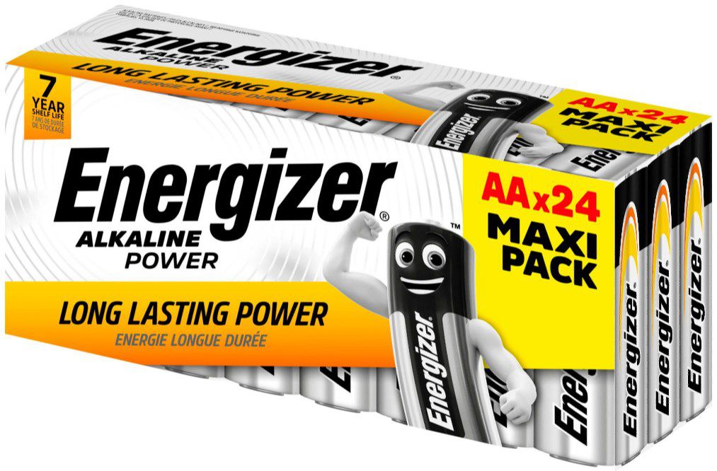 24er Pack Energizer Batterie Alkaline AA ab 4,44€ (statt 10€)   OTTO Up