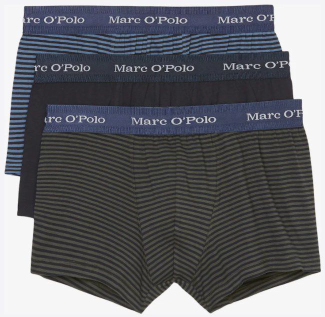 Marc OPolo Boxershorts 3er Pack in Mischfarben ab 25,17€ (statt 30€)