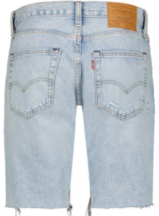 Levis Jeansshorts 412 Slim Short mit destroyed Effekt ab 17,59€ (statt 40€)   Wenige Größen