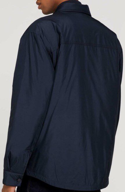 Tom Tailor Denim Übergangsjacke im Hemd Design in Nachtblau für 47,99€ (statt 60€)