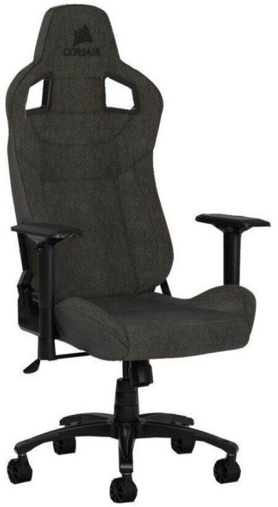 Corsair Gaming Stuhl T3 RUSH mit Stoffbezug in Schwarz, Grau Schwarz oder Weiß Grau ab 227,15€ (statt 279€)