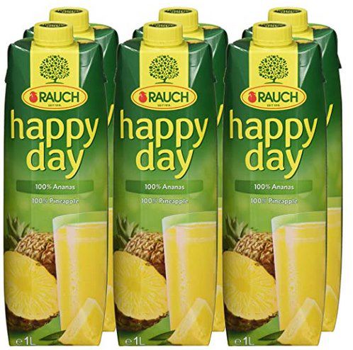 6x Rauch Happy Day Säfte z.B. Brombeere Acai, Himbeer, Johannisbeere, Ananas oder Cocos Ananas mit je 1L ab je 8,05€ (statt 11€)   Sparabo