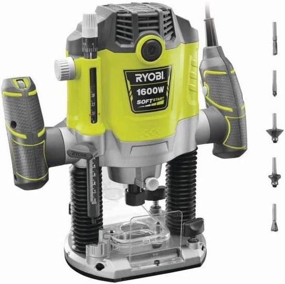 Ryobi RRT1600 K Oberfräse mit 1.600 Watt für 99€ (statt 144€)