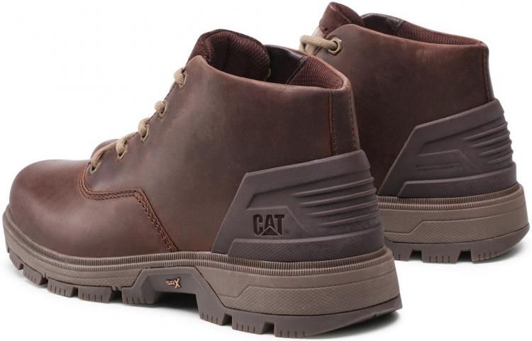 Caterpillar Leverage Shoe   Herren Boots in Braun für 87,20€ (statt 109€)   Gr.: 40   44