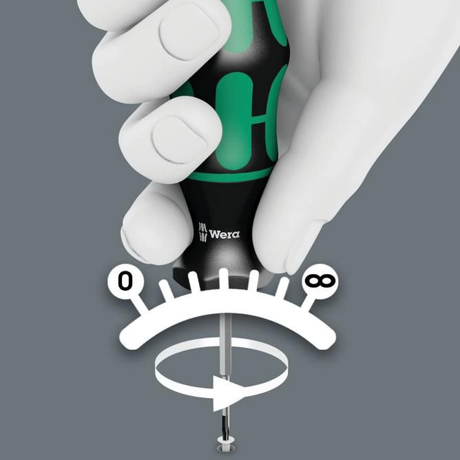 Wera 300 TX Drehmomentindikator Torx, TX 7, 0.9 Nm für 10,99€ (statt 27€)   Prime