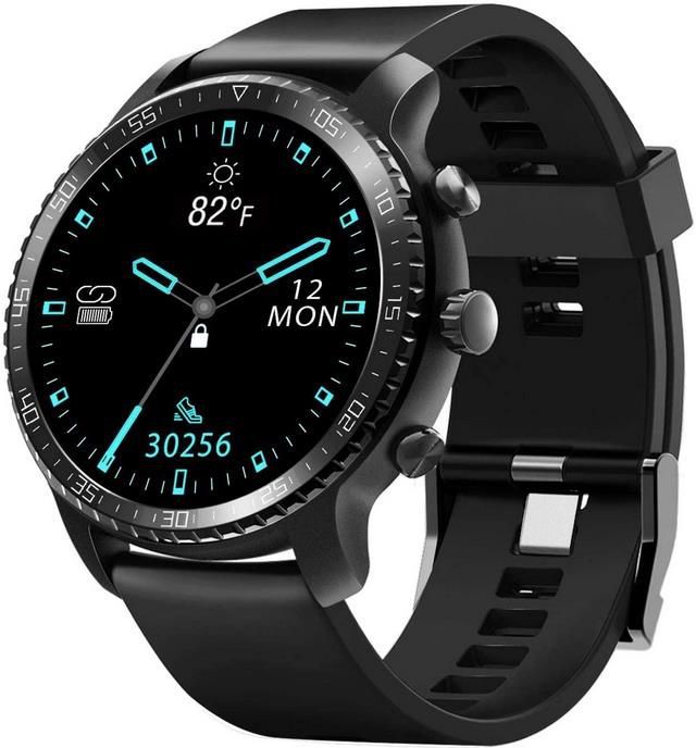 Tinwoo Smartwatch mit HD Touchscreen und QI Wireless Charging für 25,83€ (statt 63€)