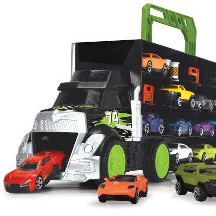 Dickie Toys Carry &#038; Store Transporter inkl. 4 Autos für 9,99€ (statt 18€) &#8211; Prime