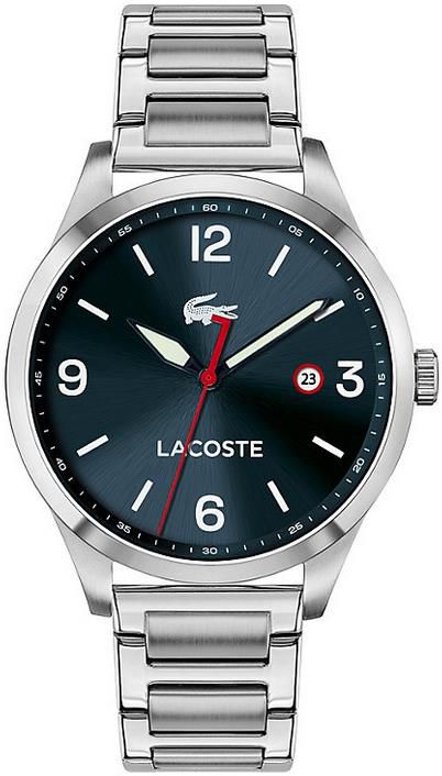 Lacoste Edelstahl Herrenuhr   43mm für 87,20€ (statt 100€)