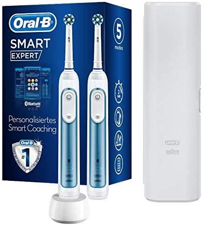 Oral B Smart Expert Elektrische Zahnbürste im Doppelpack für 117,99€ (statt 166€)