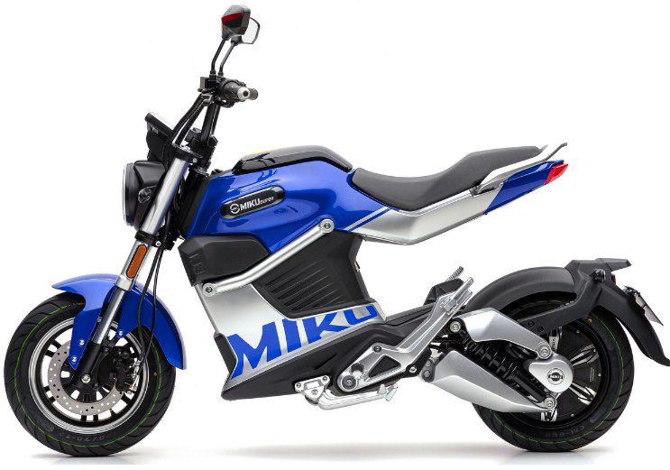 Econelo Elektro Zweiradroller SUPER MIKU mit bis zu 80km/h & 135km Reichweite für 3.611,91€ (statt 4.108€)